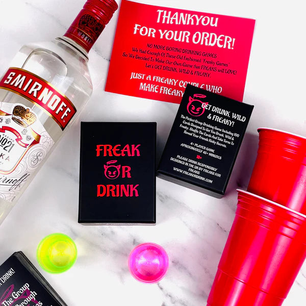 Freak or Drink Group Edition – Shut Up and Take my MONEY